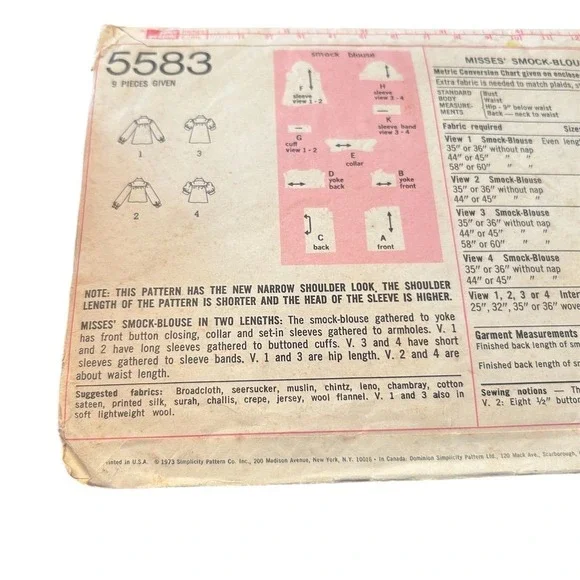 1970s Vintage Simplicity Petite Sewing Patterns Lot - Picture 4 of 16